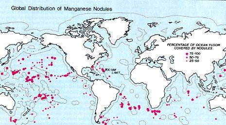 海底锰结核分布图